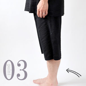 動きやすい半ズボン