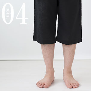 涼しく動きやすい半ズボン