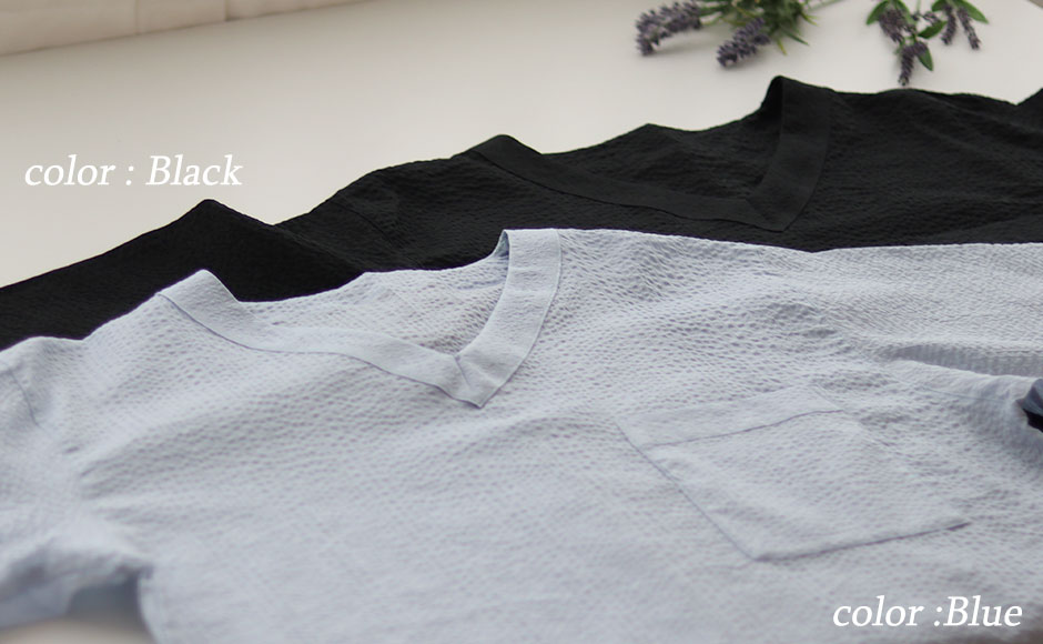 おしゃれなVネック