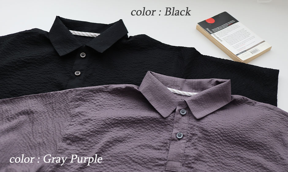 おしゃれなポロカラー