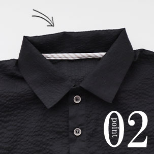 ちらりと覗くおしゃれなテープ