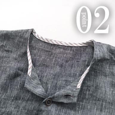 ちらりと覗くおしゃれなテープのワンポイント(全色同色)