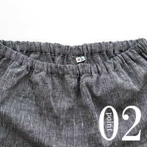 ちらりと覗くおしゃれなテープのワンポイント（全色同色）