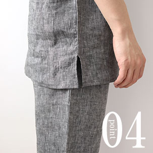 スマホも入るポケットつき