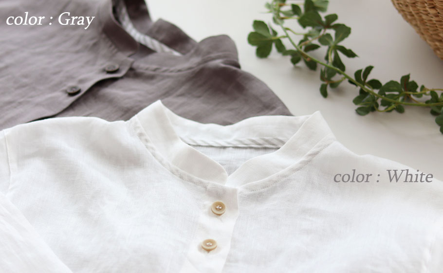 おしゃれなバンドカラー