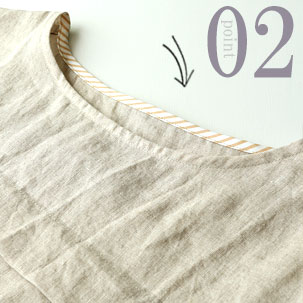 ちらりと覗くおしゃれなテープのワンポイント(全色同色)