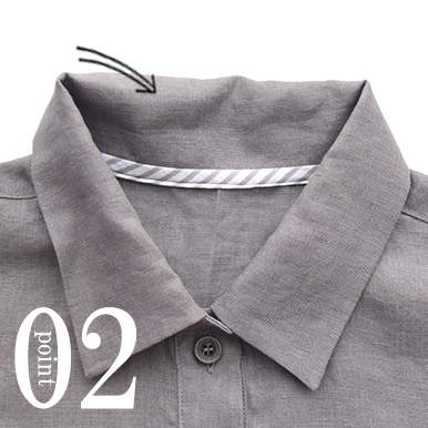 ちらりと覗くおしゃれなテープのワンポイント(全色同色)