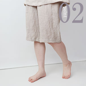 肩が冷えにくい袖丈