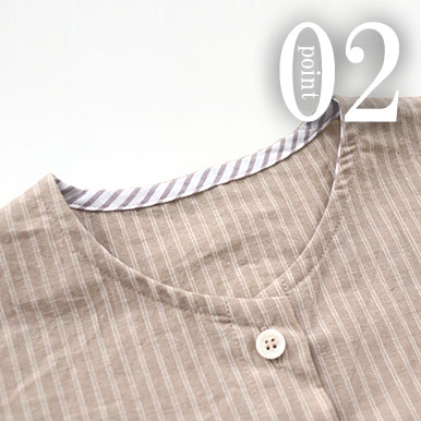 ちらりと覗くおしゃれなテープのワンポイント（全色同色）