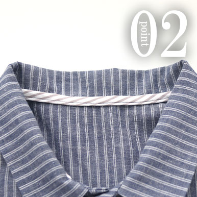 ちらりと覗くおしゃれなテープのワンポイント(全色同色)