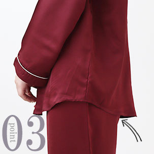 レーヨンサテンパジャマのデザイン3