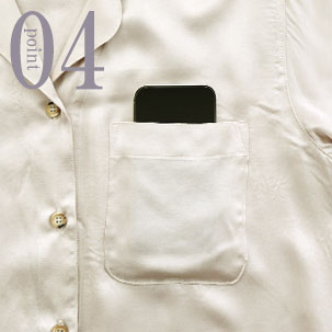 レーヨンサテンパジャマのデザイン4