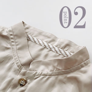 ちらりと覗くおしゃれなテープのワンポイント（全色同色）