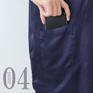 レーヨンサテンパジャマのデザイン4