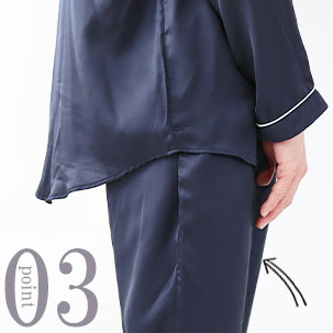 レーヨンサテンパジャマのデザイン3