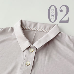 ちらりと覗くおしゃれなテープのワンポイント（全色同色）