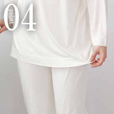 シルクニットパジャマのデザイン4