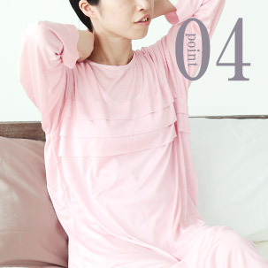 シルクニットワンピースのデザイン4