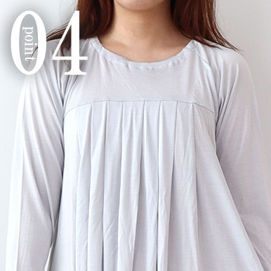 シルクニットワンピースのデザイン4