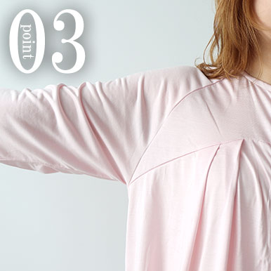 シルクニットワンピースのデザイン3