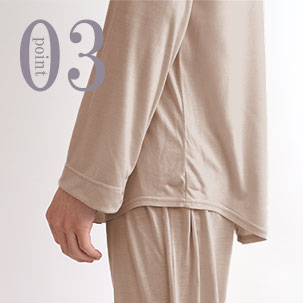 シルクニットパジャマのデザイン3