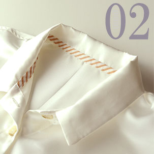 川俣シルクサテンパジャマのデザイン2