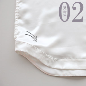 川俣シルクサテンパジャマのデザイン2