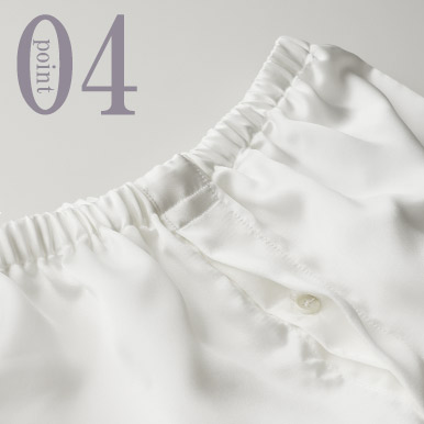 川俣シルクサテンパジャマのデザイン4