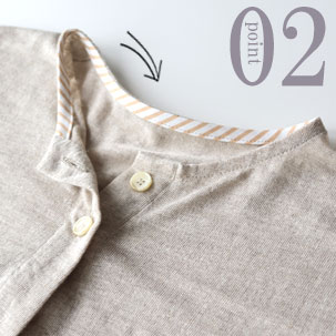 ちらりと覗くおしゃれなテープのワンポイント（全色同色）