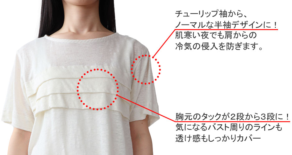 透け感について