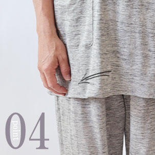 同色をあわせると透け感は目立ちにくい