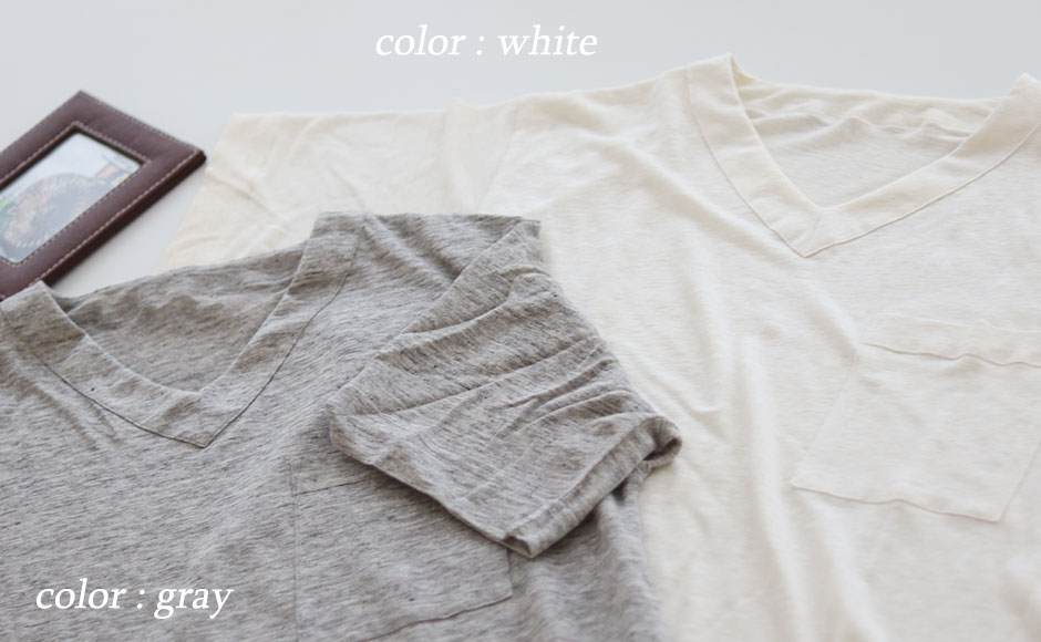 おしゃれなVネック