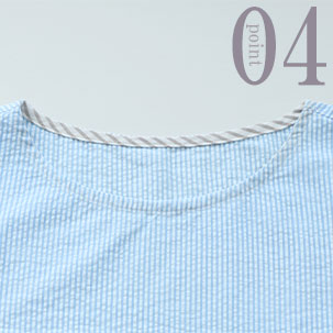 ちらりと覗くおしゃれなテープのワンポイント<br />(全色同色)