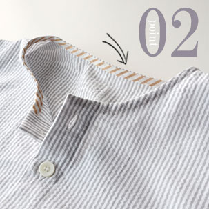 ちらりと覗くおしゃれなテープのワンポイント(全色同色)