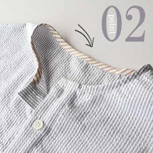 ちらりと覗くおしゃれなテープ