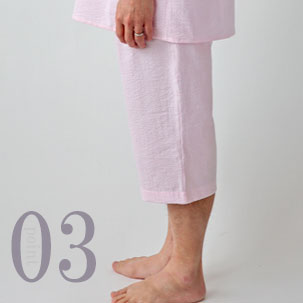 涼しく動きやすい半ズボン