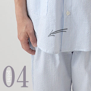 同色をあわせると透け感は目立ちにくい