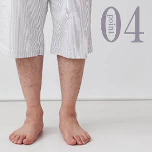 涼しく動きやすい半ズボン