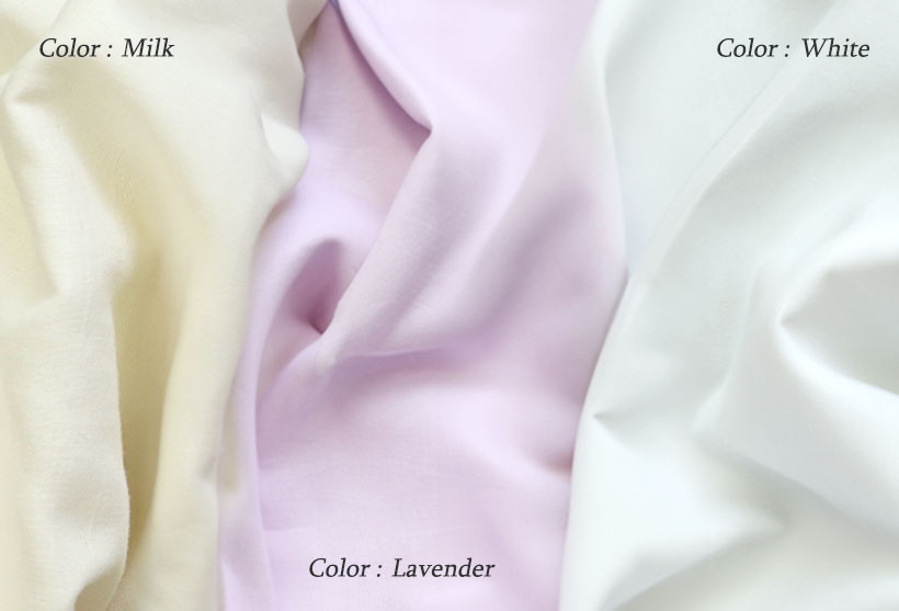 カラーバリエーション。豊富な3色