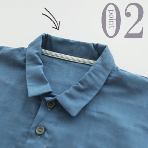 ちらりと覗くおしゃれなテープのワンポイント(全色同色)