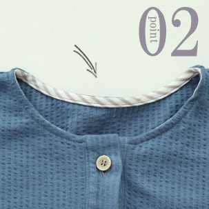 ちらりと覗くおしゃれなテープのワンポイント(全色同色)