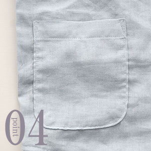 スマホも入るポケットつき