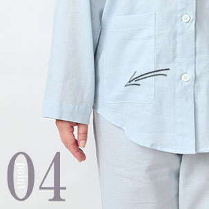 同色をあわせると透け感は目立ちにくい