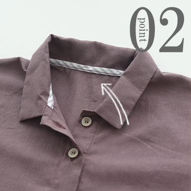 ちらりと覗くおしゃれなテープのワンポイント(全色同色)