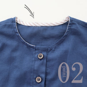 ちらりと覗くおしゃれなテープのワンポイント（全色同色）