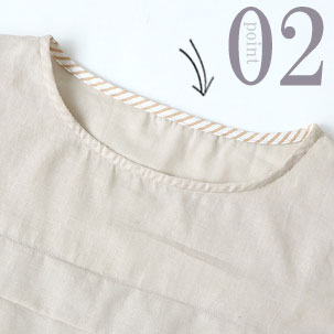 ちらりと覗くおしゃれなテープのワンポイント（全色同色）