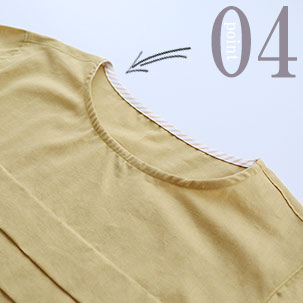 ちらりと覗くおしゃれなテープのワンポイント（全色同色）