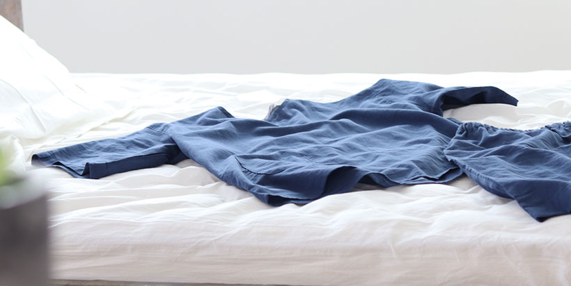 生地にストレスを与えない