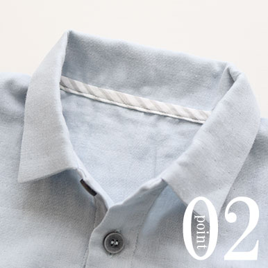 ちらりと覗くおしゃれなテープのワンポイント(全色同色)