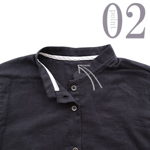 ちらりと覗くおしゃれなテープのワンポイント（全色同色）